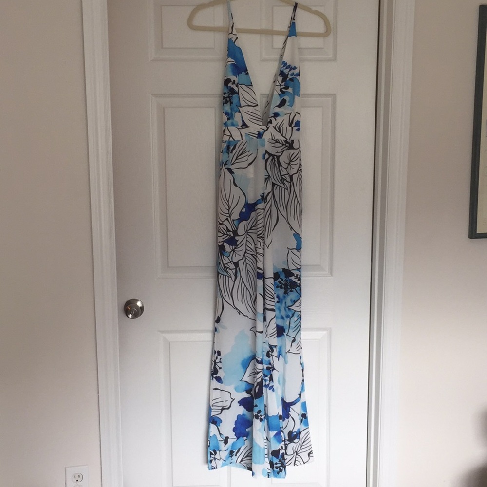 Tobi floral jumpsuit